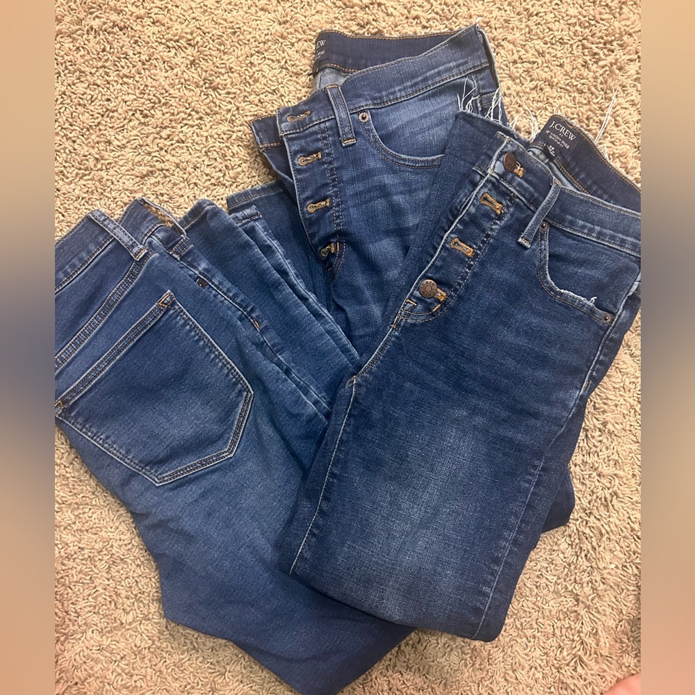 JCrew skinny jeans size 28 - three pairs
